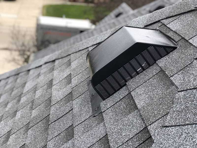 Roof ventilation installation
